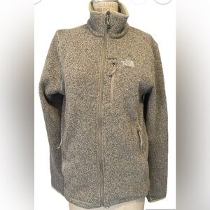 The North Face Full Zip  Fleece Grey Men's Sz S/P
